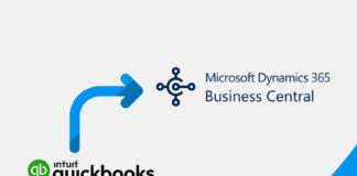 QuickBooks to business central migration